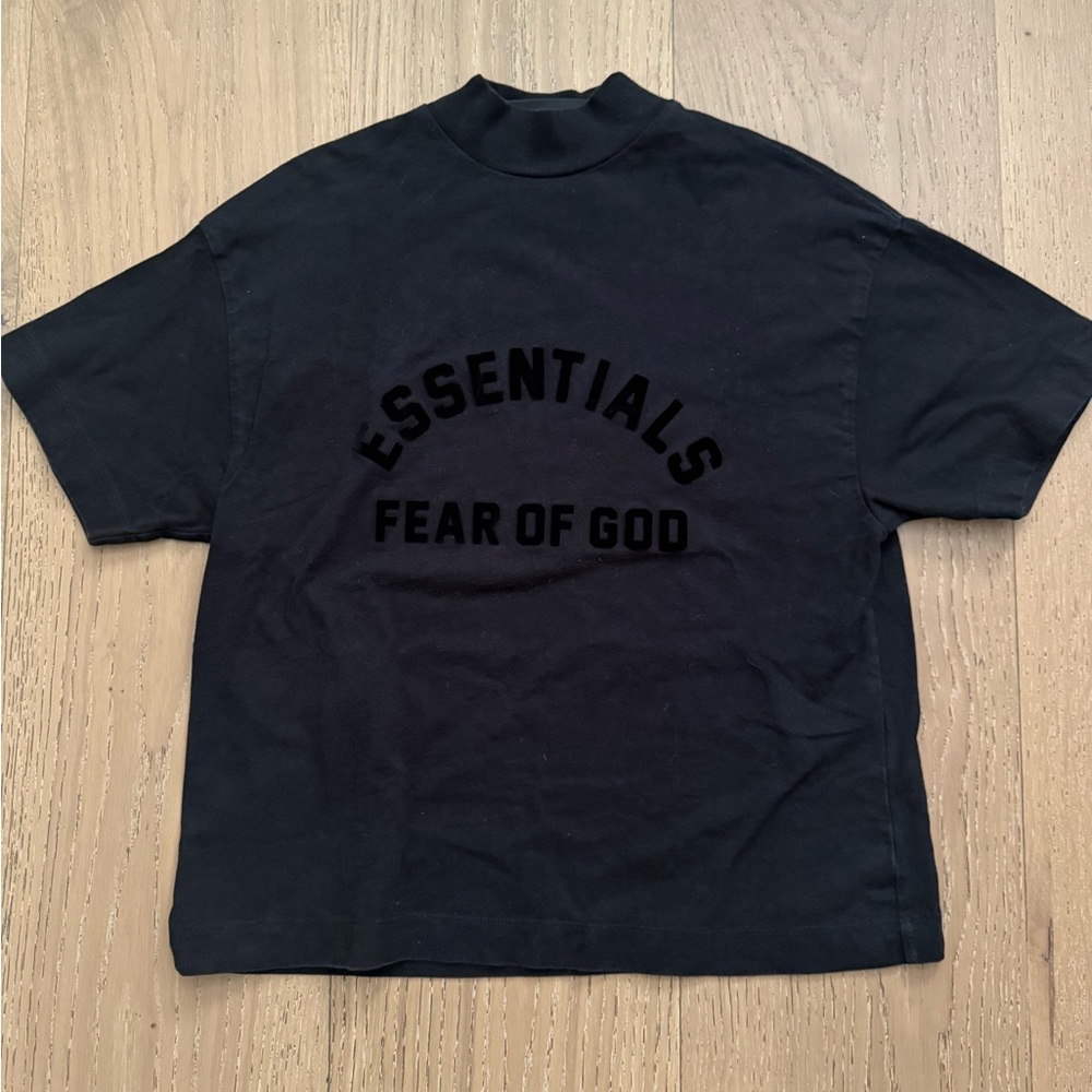 Essentials Black Short Sleeve Tee